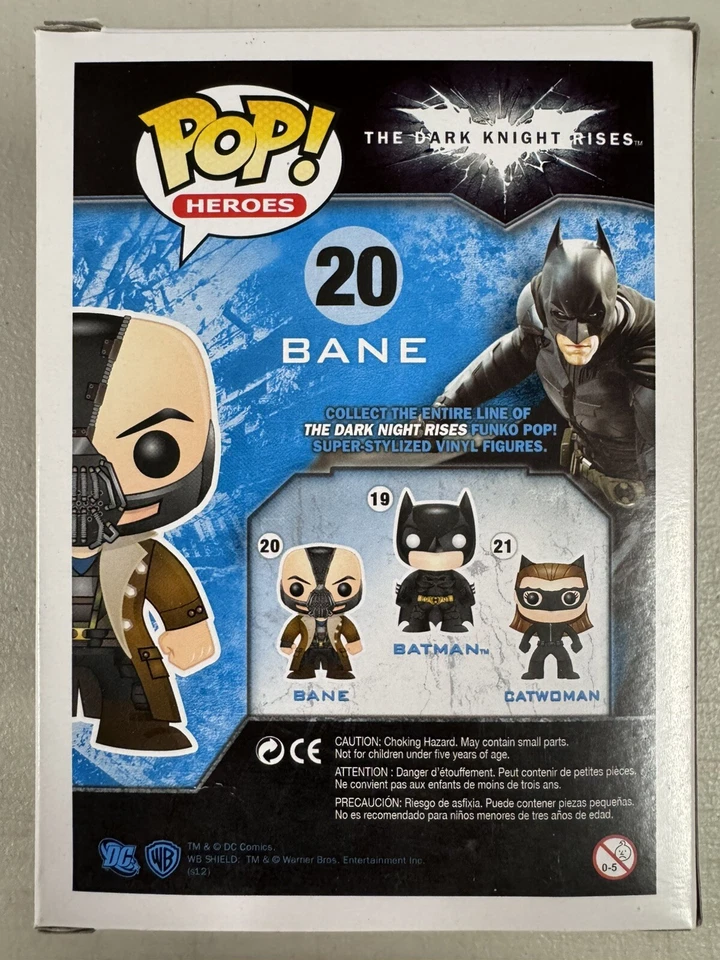 Bane 20 ~ DC Heroes: Dark Knight Rises ~ Vinilo Funko Pop ~ CASI COMO NUEVO + PROTECTOR Foto 3 de 4