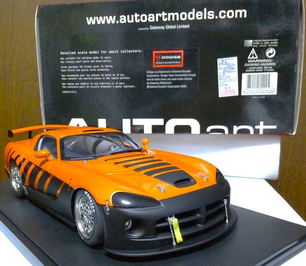 1/18 AUTOart オートアート　ダッジ　バイパー　2003 SCCA オートアート】 1/18 ダッジ バイパー ACR （メタリック