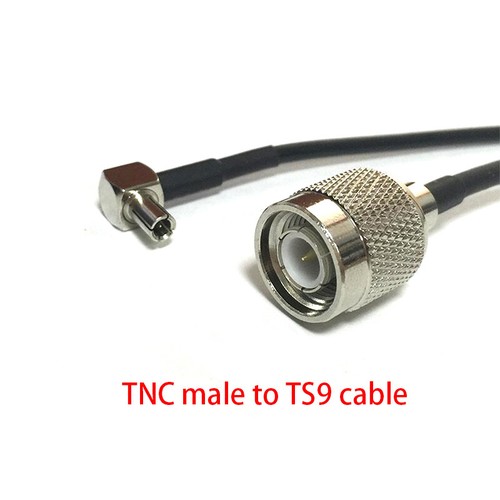 TNC Male Female to CRC9/TS9/MS156 Pigtail Cable RG174 20 for 3G 4G USB Modem NEW - Picture 2 of 9
