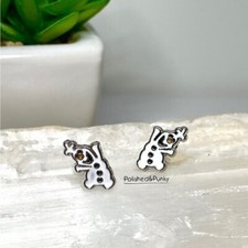 Olaf earrings Frozen earrings small earrings minimalist earrings in gift box
