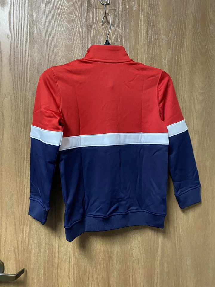 Tommy Hilfiger Chaqueta Niño Juvenil Talla XS Rojo/Azul Cremallera Completa Bolsillos Laterales Precio de venta sugerido por el fabricante $65 Foto 2 de 4
