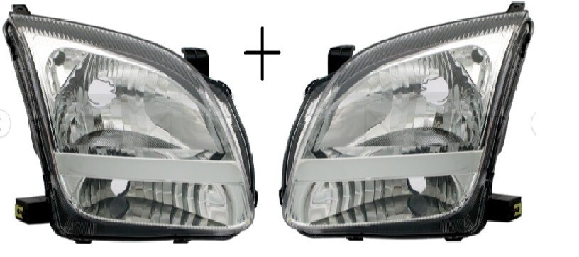 Phares avant électriques chrome pour Suzuki Ignis I 2003-2005 - 4
