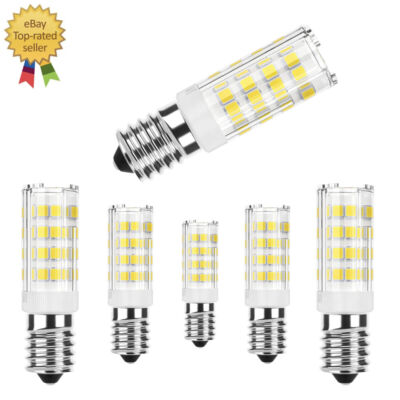 E14 LED 3W 5W Glühbirne KALT, WARMWEISS Ersatz für Halogen Kapsel Birnen