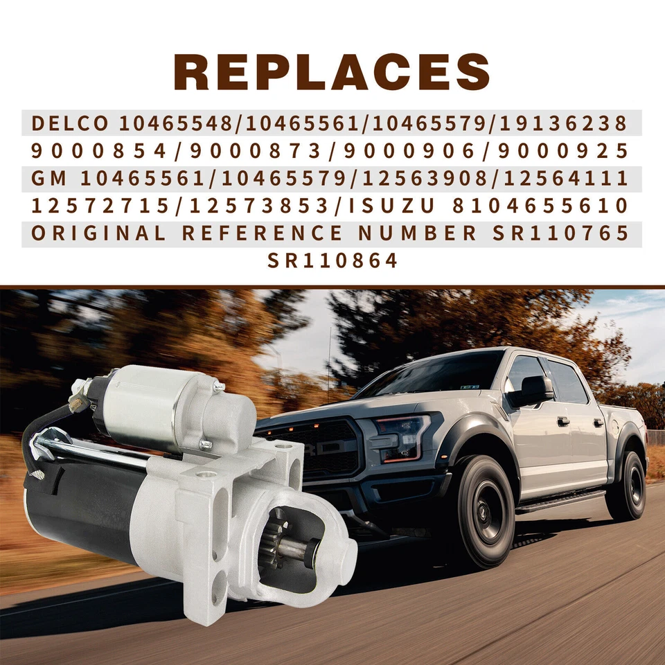 Arranque para Chevy Silverado Sierra Yukon Tahoe 5.3 4.8 01-02 GMC 1999-2003 Foto 4 de 4