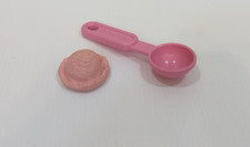 Fisher Price pretend play Fun with food strawberry ice cream scoop pink scooper