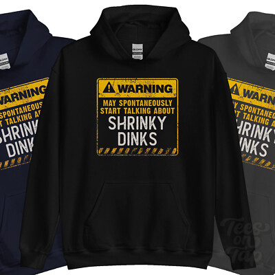 WARNUNG KANN SPONTAN ANFANGEN, ÜBER SCHRUMPFENDE DINKS HOODIE ZU SPRECHEN