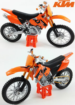 Maisto KTM SX 525 1:18 Die-Cast Motocross MX Toy Model Bike Orange