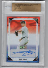 2024 Leaf Metal 91 Leaf AUTO Lava RWB Proof 1/1 GAVIN TURLEY Oregon State Beaver