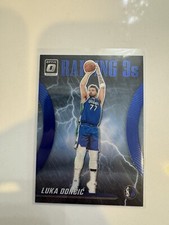 2023-24 Optic Basketball Luka Doncic Raining 3s Blue /49
