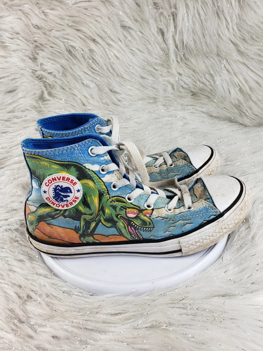 Dinosaur converse sales size 5