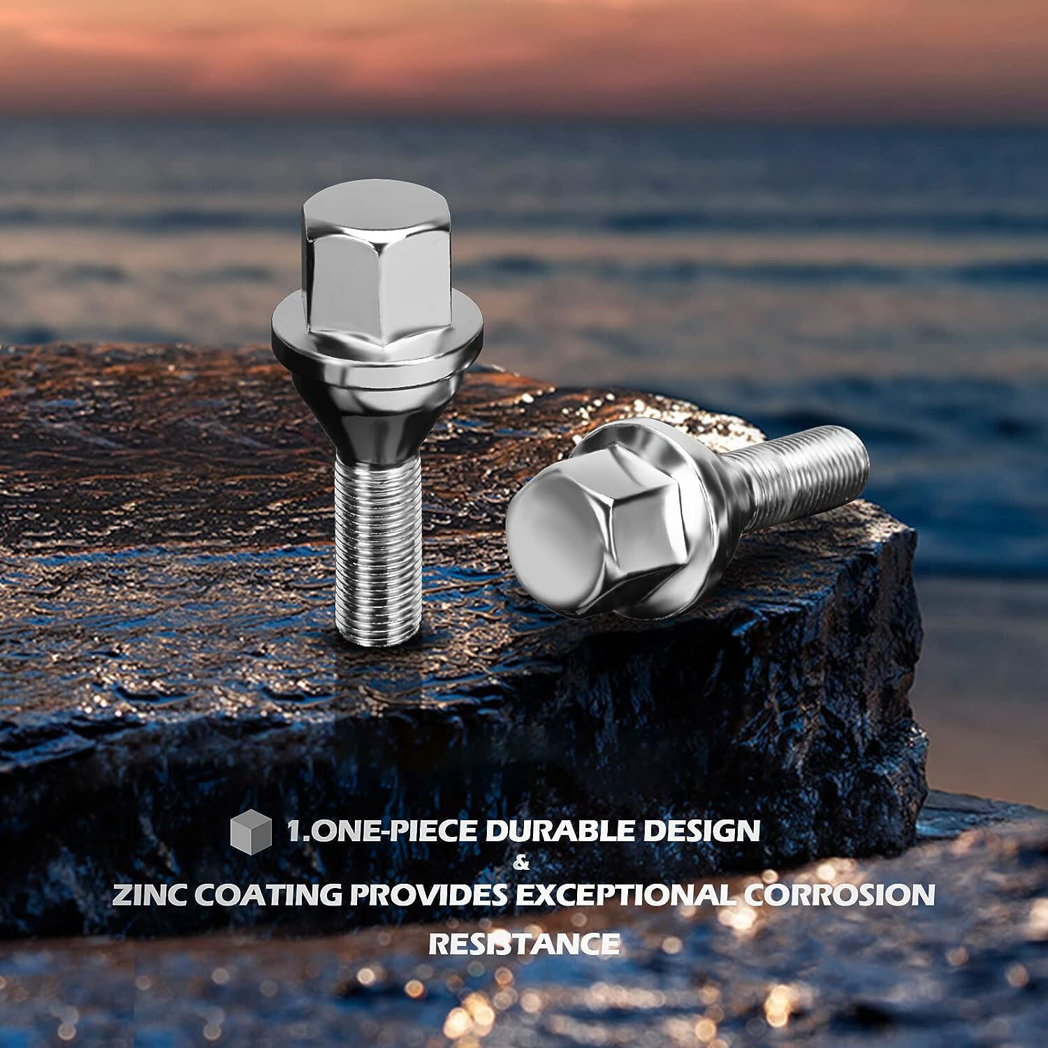 20pcs Wheel Lug Bolts Fits for 1522 Jeep Renegade Compass 68296586AA