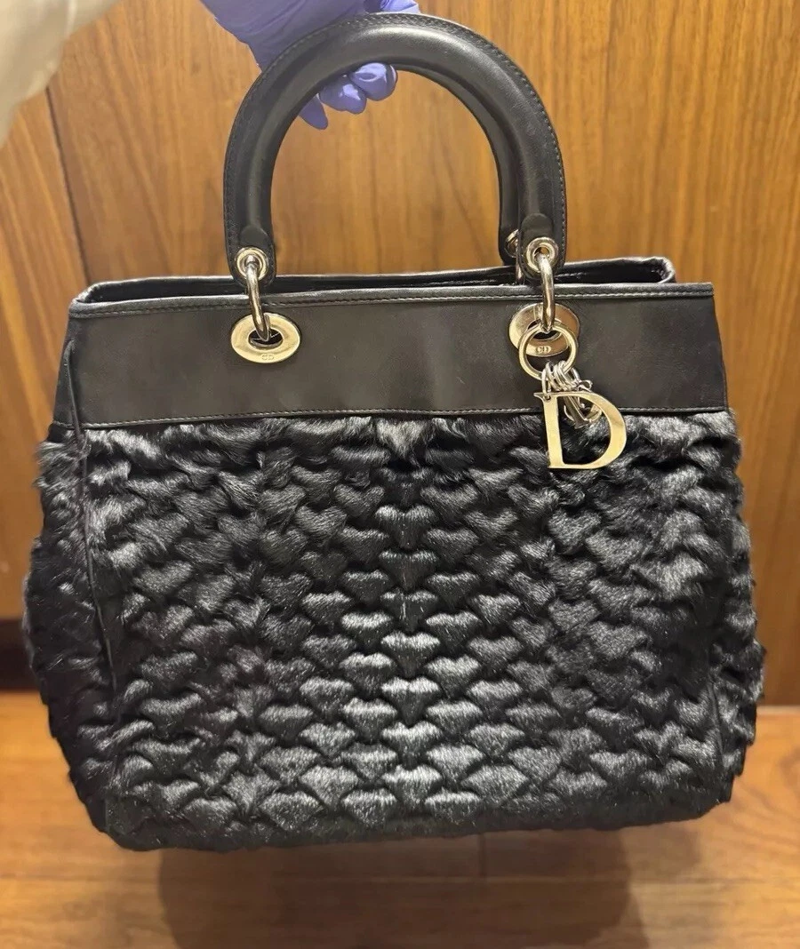 Christian Dior Lady Dior fourrure de lapin édition limitée PDSF