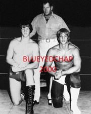 FRITZ-DAVID & KEVIN VON ERICH WRESTLER 8 X 10 WRESTLING PHOTO NWA WCCW WWF