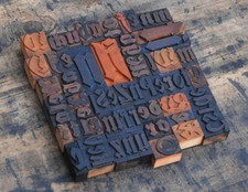 Collage wooden letters letter picture original wooden letters unique art vintage shabby