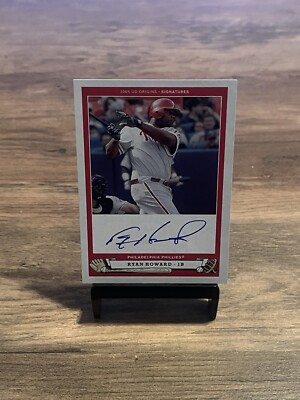 2004 Upper Deck Origins Autograph H01 Ryan Howard 
