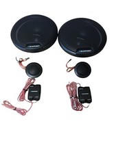 Blaupunkt BPS-E650C 6.5"Component Speakers 120W Peak Power Silk Dome Tweeter New