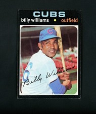 Billy Williams 1971 Topps (HOF) Chicago Cubs #350 EX-MT+