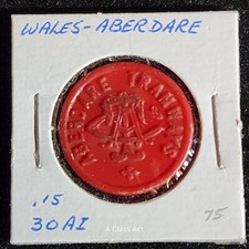 Aberdare Tramways Wales Token. UKW 30 AI. 1 1/2D. See Photos. Our B1286