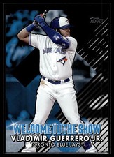 Vladimir Guerrero Jr. 2022 Topps Welcome to the Show Black Card /299 #WTTS-24