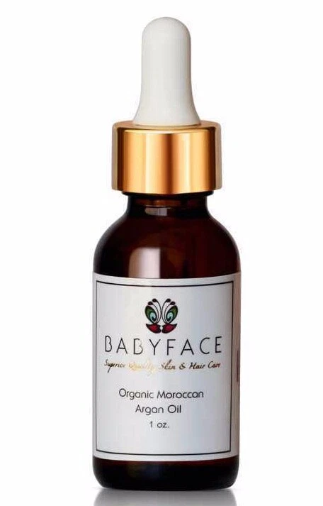 Organic Moroccan Argan Oil - Dry Hair, Skin, Natural Moisturizer by Babyface - Image 3 of 4
