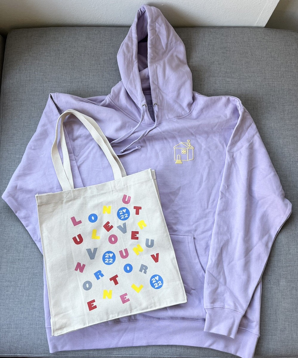 Harry Styles 2022 Harrys House On Tour XL Lavender Purple Hoodie