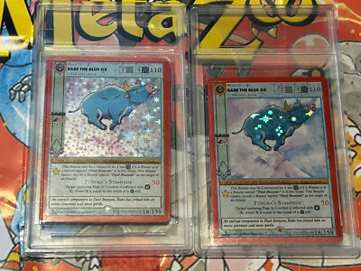MetaZoo Cryptid Nation 1st Edition Babe The Blue Ox Full Holo AND RH 18/159