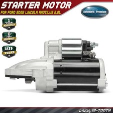 Starter Motor for Ford Edge Lincoln Nautilus 2.0L 1.4kw 12V CW 13-Tooth Pinion