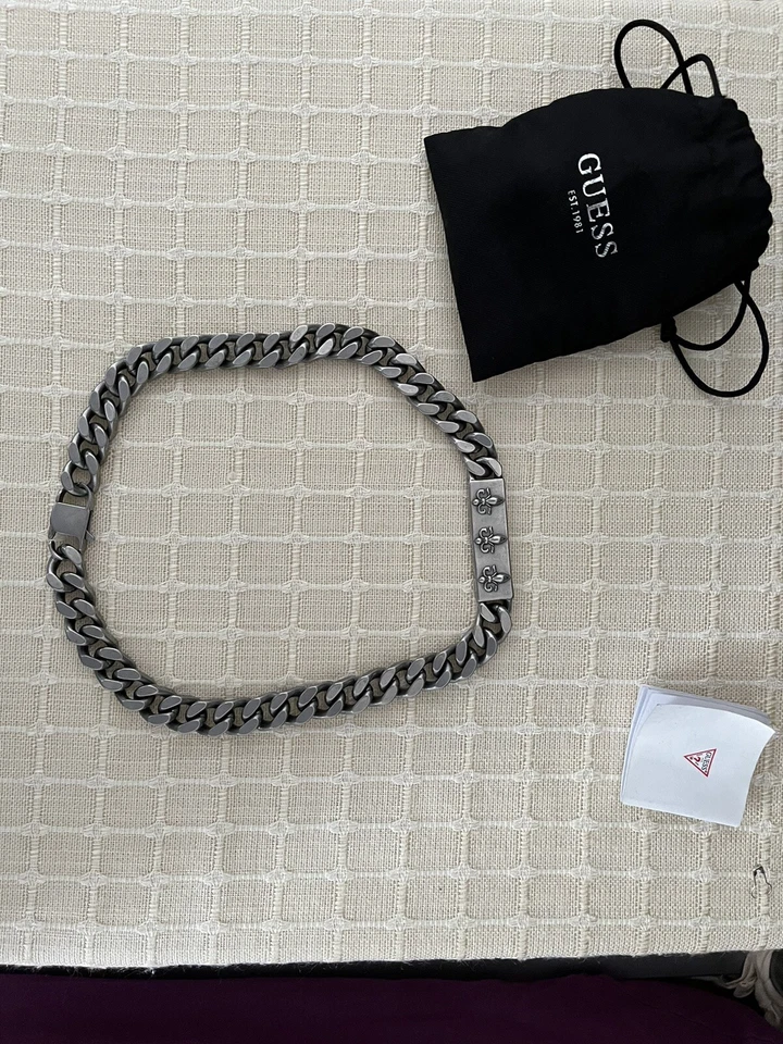 Guess Edelstahl-Halskette Limitierte Auflage & fast Überall Ausverkauft! - Bild 4 von 4