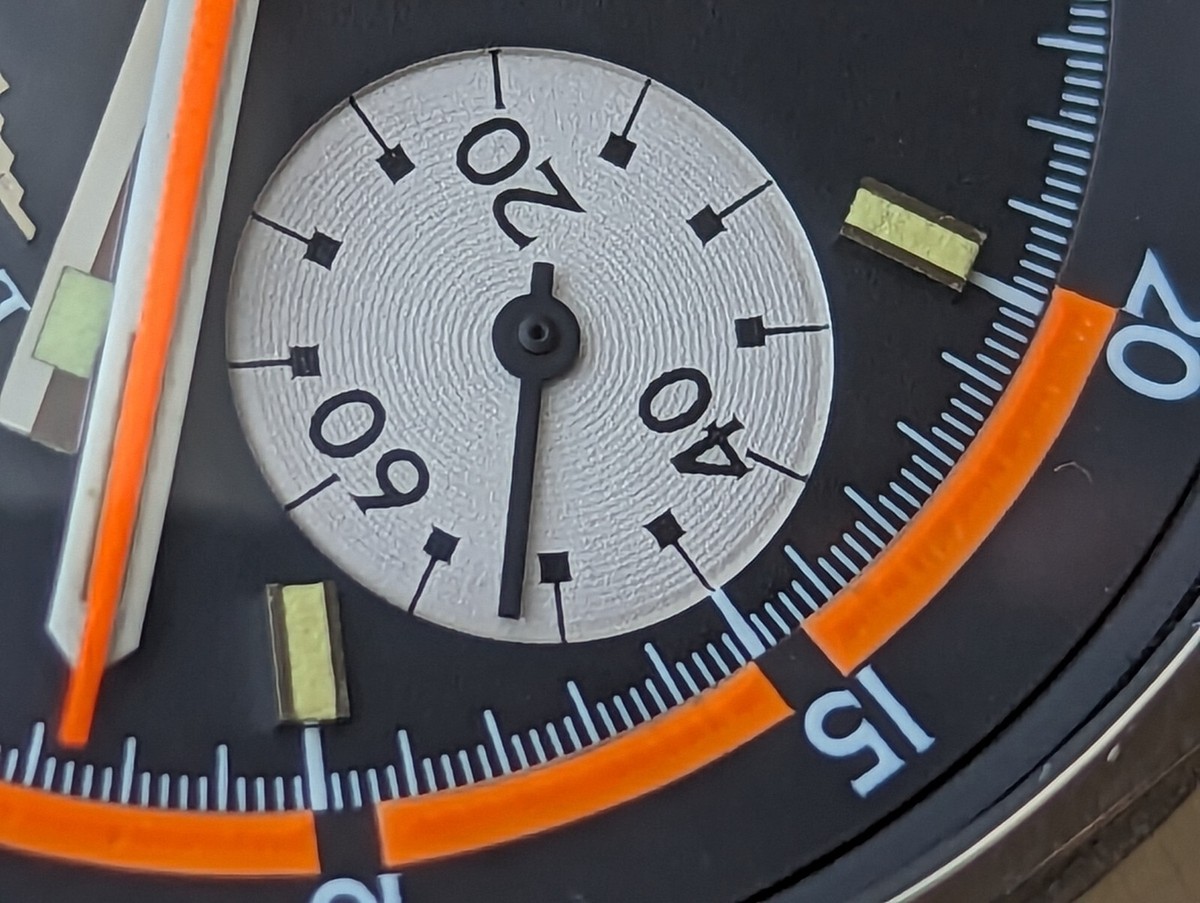 Vintage 1969 Longines Diver Chronograph Regatta Ref. 8224-4 w