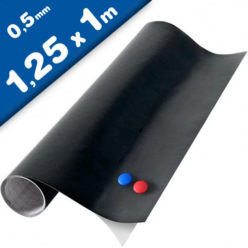 Magnettafel/Kreidetafel - Tafelfolie magnetisch selbstklebend 1,25x1m + 2 Kreide - Bild 3 von 4