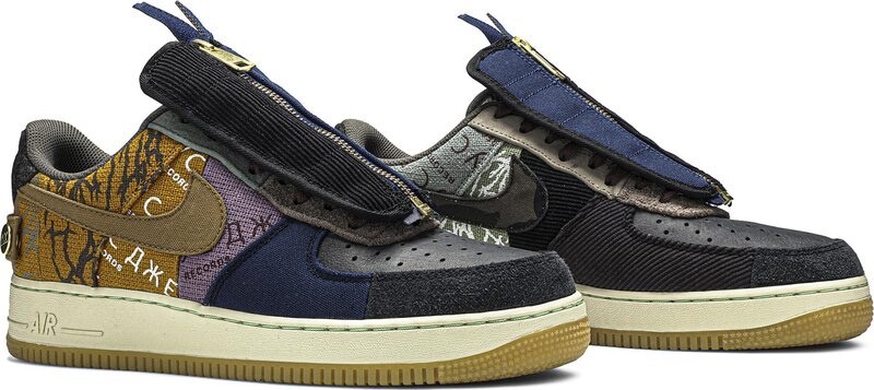 Nike x Travis Scott Air Force 1 Low 'Cactus Jack' CN2405-900 Men's Size 11.5 NEW