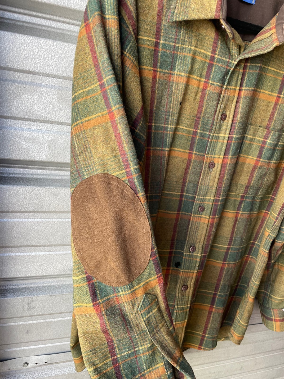 Pendleton Trail Button Up Shirt Plaid Virgin Wool… - image 8