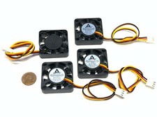 4 Pieces GDSTIME 12v fan 4010 40x40x10 4cm 40mm 3pin heatsink computer CPU