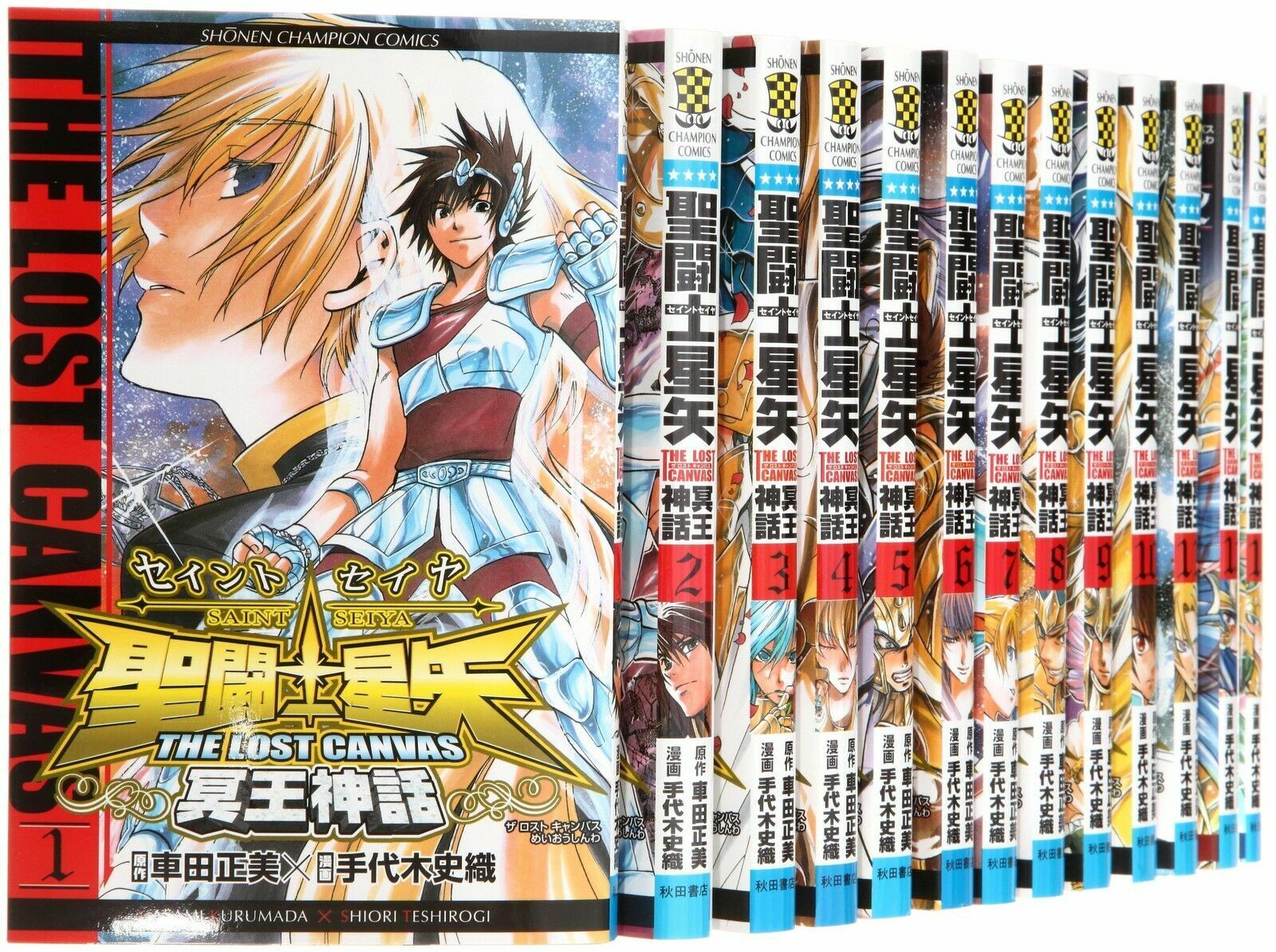 Cavaleiros Zodíaco Lost Canvas Saint Seiya 6 Dvds Volume 1+2