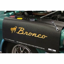 Ford Bronco Black 22"x 34" Fender Gripper Tool Mat Assembly Mat for Car