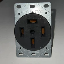 PASS & SEYMOUR P&S 3870 Straight Blade Receptacle 60A 120/208V
