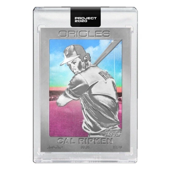 Topps PROJECT 2020 2 Card Bundle #91 Mariano Rivera & #92 Cal Ripken Jr - Image 2 of 4