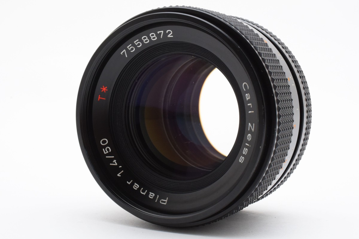 Exc+5] Contax Carl Zeiss Planar T* 50mm F/1.4 Lens CY Mount