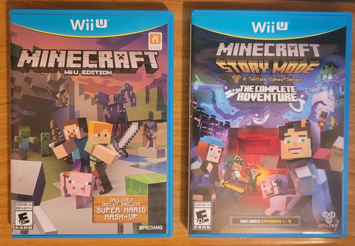 Telltale Games Minecraft Story Mode The Complete Adventure(Wii U