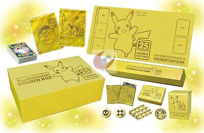 Pokemon card s8a 25th ANNIVERSARY GOLDEN BOX SFactory Sealed Pokemon card s8a 25th ANNIVERSARY GOLDEN BOX SFactory Sealed