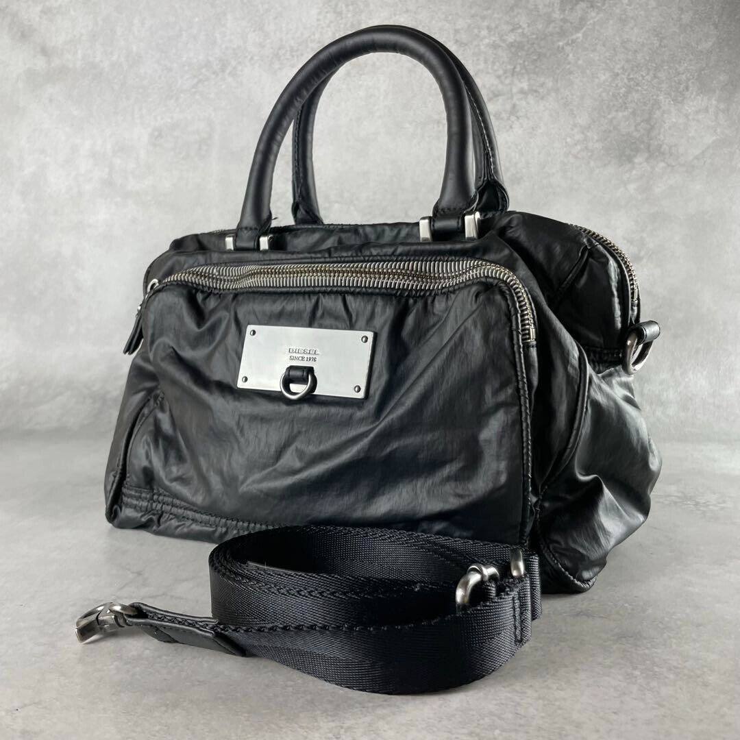 DIESEL mini Boston hand shoulder 2way bag y2k vintage rare DIESEL mini Boston hand shoulder 2way bag y2k vintage rare