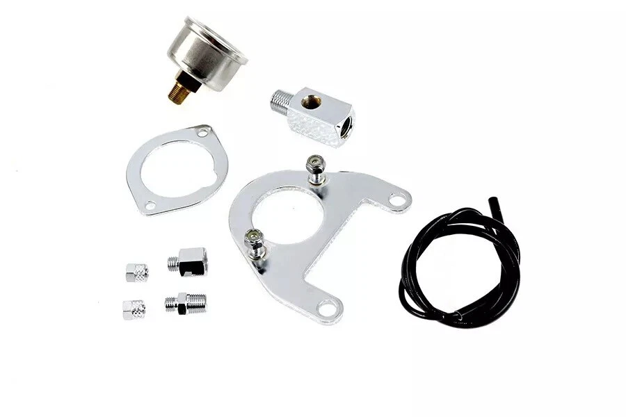 Kit de montaje de manómetro de presión de aceite para Harley Davidson 40-9905 Foto 2 de 4