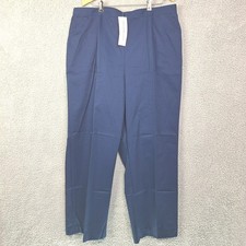 Alfred Dunner Pants Womens 22W Navy Blue Bon Voyage Proportioned Medium Stretch