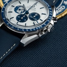 OMEGA Speedmaster Anniversary 310.32.42.50.02.001 Silver Snoopy Chrono 42mm B&P 5