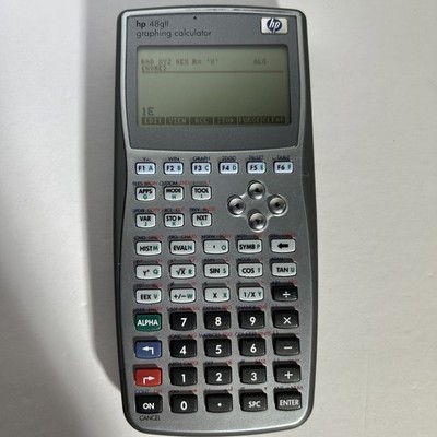 Hewlett Packard HP 48GII Graphing Calculator Tested