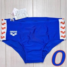 arena Men's swimsuit, blue x orange, O size,