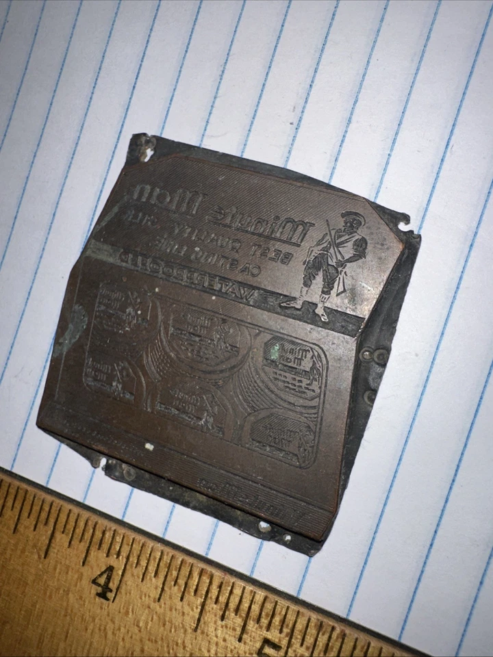 Print Plate ( Minute Man Best Qualities Silk Casting Line ) Counter Display￼ - Image 3 of 4