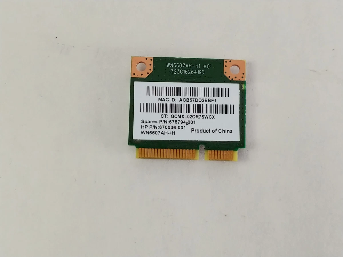 Atheros AR5B125 WLAN Wireless WiFi Karte 670036-001 für HP Pavilion 15