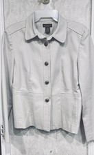 Rafaella Petites Beige Button-Front Collared ...