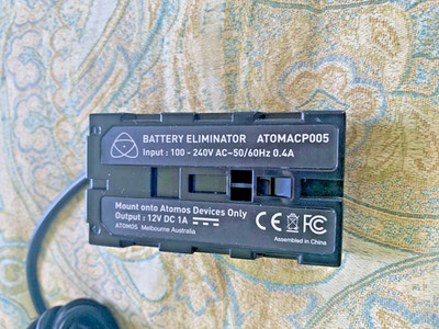 Atomos Battery Eliminator NPF Style for monitors
